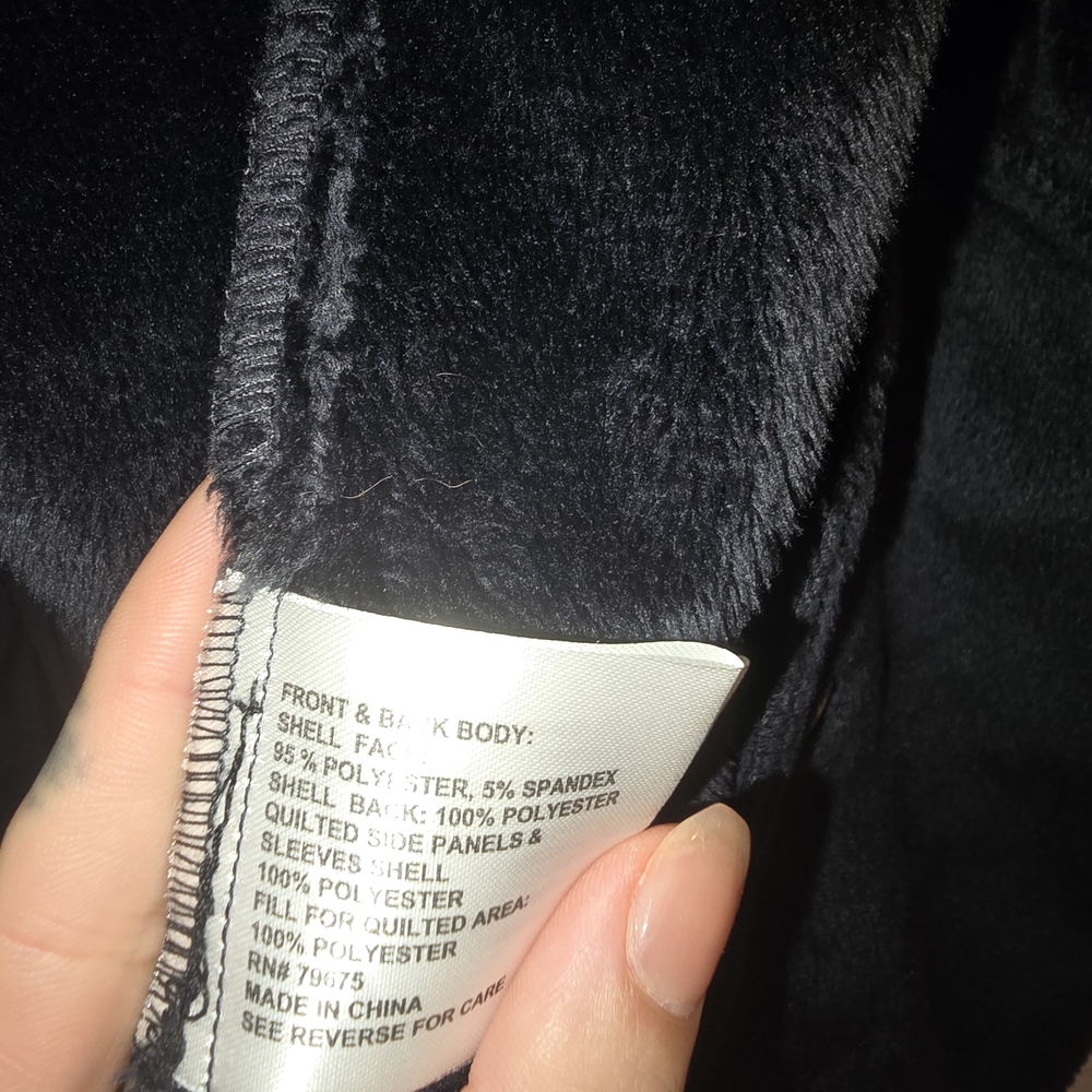 Michael Kors Black Quilted Trench Coat - Picture 9 of 12